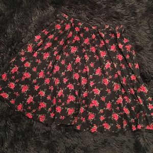 Floral skirt